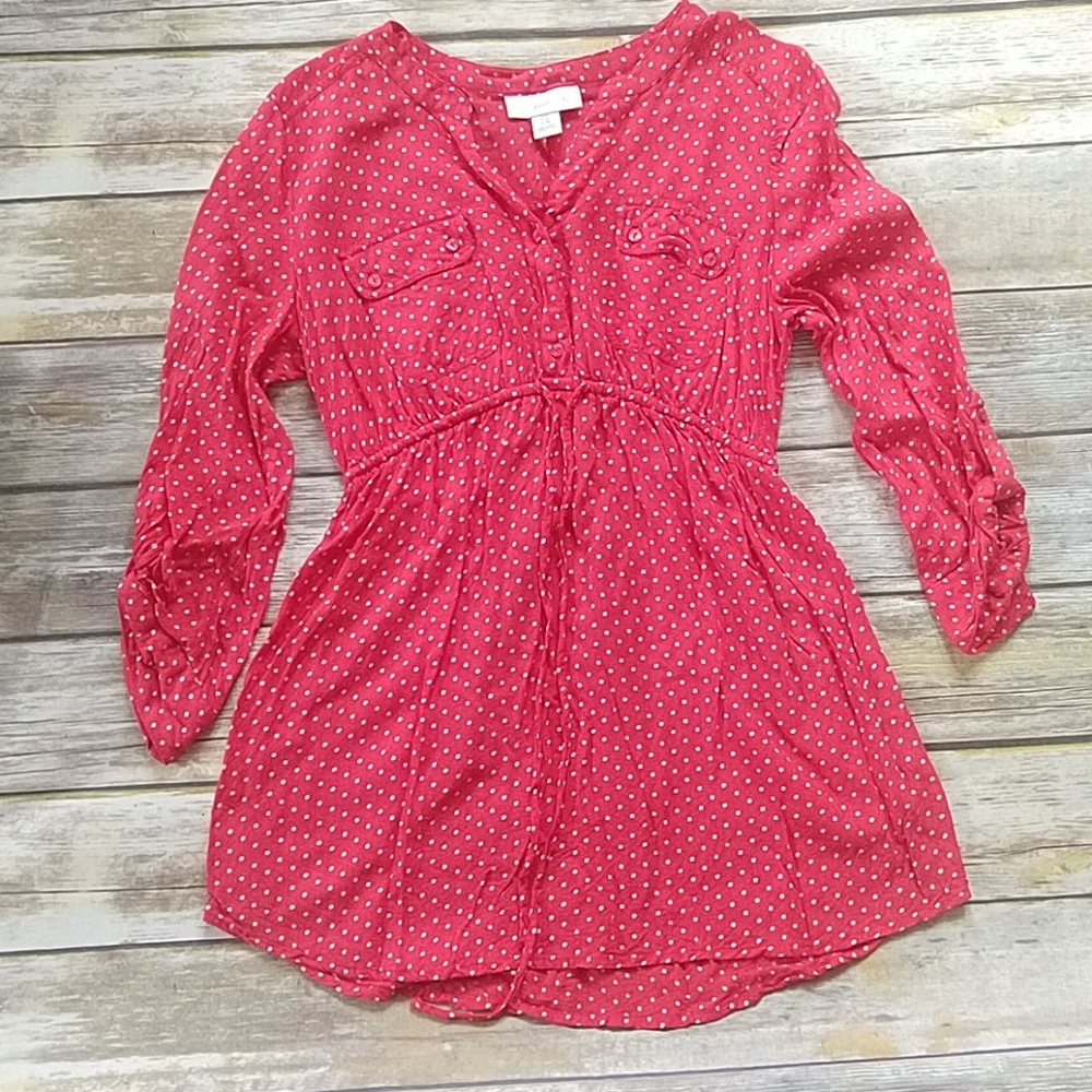Maternity dress shirt